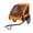 Orange / Steel, variant on Orange / Steel Pet Bike Trailer Dog Cart for Bicycle,Suitable for Small and