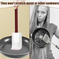 thumbnail image 2 of Heavy Duty Spatula and Spoonula High Heat Silicone Spatula Large Rubber Spatulas for Kitchen Use Co, 2 of 5