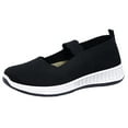 thumbnail image 1 of asdoklhq Womens Casual Shoes,Women's Casual Breathable Wedges Slip On Walking Sneakers Loafers Shoes, 1 of 9