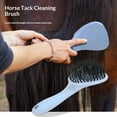 thumbnail image 2 of Roma Soft Touch Mane/Tail Brush,Equine Mane & Tail Combs Horse Brush Shedding Brush Grooming Tool for Horse （blue）, 2 of 5