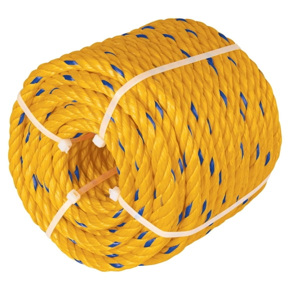 Kilo de cuerda torcida de polipropileno amarilla de 10 mm Fiero CUE-101K