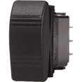 thumbnail image 2 of Blue Sea Multi Purpose Switch 8292-BSS Contura III; 20 Ampere At 12 Volts/15 Ampere At 24 Volts; Rocker Switch; Off-Mom On Switch Action; Single Pole Single Throw; Non-Lighted; Black, 2 of 2