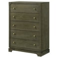 thumbnail image 4 of Gran Park 5-drawer Bedroom Chest of Drawers Dark Cocoa, 4 of 12