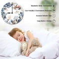 thumbnail image 3 of ZXCXRQFa Crab Blue And Coral Round Wood Wall Clock, 10 Inch Battery Operated Analog Quiet Desk Clock for Home,Kitchen,Office,School,Bathroom, 3 of 7