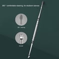 thumbnail image 2 of 2Pcs/set Dual-end Ear Pick Set Curette Ear Wax Remover Spiral Spring Earpick Stainless Steel Ear Cleaner, 2 of 7