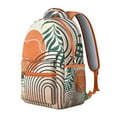 thumbnail image 2 of Boho College Backpack - 17" Laptop Compartment, Heavy Duty Oxford Fabric, Large Capacity Tribal Print Daypack for Books, Notebooks & Campus Essentials, 2 of 6