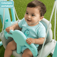 thumbnail image 4 of PLAYOUT KIDS | Columpio Infantil para Bebé Diseño Ergonómico con Barra de Seguridad Color Aqua 1.08m, 4 of 4