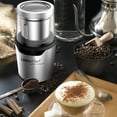 thumbnail image 4 of LINKChef Coffee Grinder, Spice Grinder with 4 Blades for Coffee Beans, Spice, Tea - New (Silver), 4 of 6