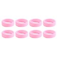 thumbnail image 1 of Minnieouse 8 pack/lote experiencia de viaje cubierta de ruedas de equipaje aplicaciones amplias cubierta de ruedas de equipaje de silicona Mochilas Rosa, 1 of 6