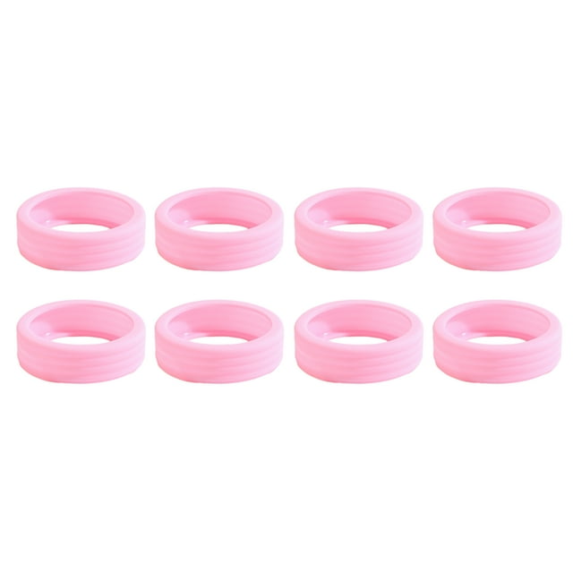 Minnieouse 8 pack/lote experiencia de viaje cubierta de ruedas de equipaje aplicaciones amplias cubierta de ruedas de equipaje de silicona Mochilas Rosa