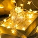 thumbnail image 5 of Decoración encantadora para hoteles, hogares, bodas y fiestas Luces de hadas con copos de nieve y cielo estrellado, 5 of 8