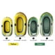 thumbnail image 4 of Bote inflable Bote de pesca Verano Diversión Bote Canoa Kayak yeacher portaequipajes de coche, 4 of 7
