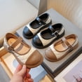 thumbnail image 3 of Zapatos de cuero para niñas, zapatos de princesa para primavera y otoño, zapatos de suela suave para niñas, zapatos para niñas pequeñas, zapatos para niñas, 3 of 6
