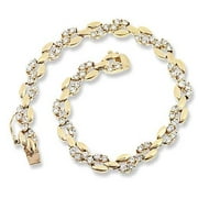 Cubic Zirconia Panther Bracelet