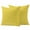 Yellow, variant on Outdoor Waterproof Pillow Covers Sage Green Retro Linen Decorative Throw Pillow Protectors,Pillowcase Cushion Cases for Patio Sofa Garden Couch,16x16in,Pack of 2