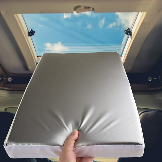 Aislador De Ventilación Antideslizante Impermeable Para Vehículos Recreativos Y Cubierta Para Claraboya De Ducha Para Caravanas Con Superficie Reflectante. Ahorro De Energía Se Adapta A Rejillas De Ve
