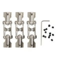 thumbnail image 2 of RC Universal Joint Shaft, RC Coupling Steering Shaft Steel Material 8mm To 8mm Rotatable 3 Section  For RC Car, 2 of 8