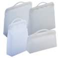thumbnail image 7 of ITPCINC Reusable Silicone Food Storage Bags, 4 Clear Bags Bundle, 1 Gallon Bag, 1 Half Gallon Bag, 1 Sandwich Bag & 1 Snack Bag - Cook, Store, Freeze, Microwave, Eco-friendly, Plastic and BPA Free, 7 of 7