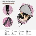 thumbnail image 6 of 2 Racquet Holder Tennis Backpack Tennis Racket Covers Gym Bags Pink Sequin Butterfly, 6 of 8