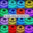 thumbnail image 3 of Manguera de luces led 25 Metros RGB 5050 Multicolor con control remoto DOSYU DY-YL07, 3 of 8