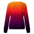 thumbnail image 5 of 2023 Chandail en Molleton Oversize pour Femmes Mode Femme Manches Longues Col Rond Blouse Imprimée Automne Pull Décontracté Tops Coupe Ample Tops pour Femmes, 5 of 5