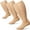 Beige, variant on Plus Size Compression Socks for Women Men 20-30 mmHg 2xl 3xl 4xl , Wide Calf High Tights Long SocksStockings Best Support for Circulation, Running
