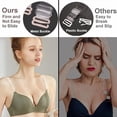 thumbnail image 4 of Liquidation! Sweet Home Farm Boutons Bretelles de Soutien-Gorge Transparentes Bretelles Réglables 6 Paires Longueur Max 40cm/15.7 Po Bretelles de Soutien-Gorge Antidérapantes Réglables Taille Unique Transparent, 4 of 8