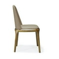 thumbnail image 3 of Manhattan Comfort Courding 18.7" Faux Leather Dining Chair in Tan, 3 of 4