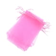 thumbnail image 4 of SOPOTUTU 100Pcs Pink Gauze Bags Drawstring for Wedding Candy and Small, 4 of 8
