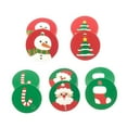 thumbnail image 4 of Soimiss 100Pcs Christmas Hanging Tags Assorted Color Durable Reusable Decoration, 4 of 8