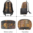thumbnail image 6 of Uorisanigo 17 inch Boys Backpack School, Multifunctional Highland Cow Sunflower Travel & Sports Boys and Girls Back to School Bag with Adjustable Padded Straps, 6 of 7