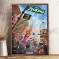 thumbnail image 3 of Zootopia 2 Disney Movie Kids Room Decor poster Wall Art Decor 8x12 UNFRAMED, 3 of 3