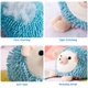 thumbnail image 5 of Felpa de erizo de doble cara, linda muñeca de almohada de animal de peluche con interruptor de humor, almohada de amigo esponjosa de felpa suave, adecuada para todas las edades y ocasiones Rojo Verde, 5 of 6