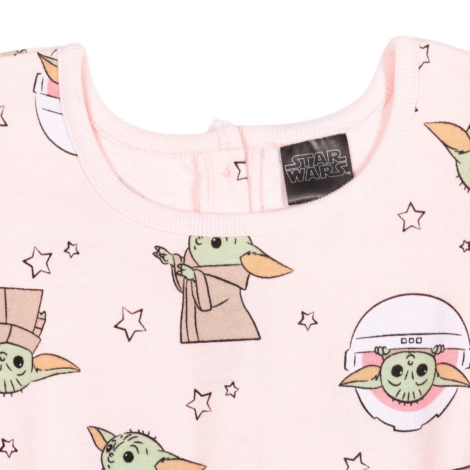 Star Wars The Child Infant Baby Girls Sleeveless Romper Infant to Big Kid
