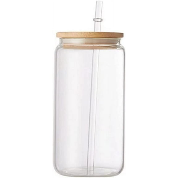 Mason Jar with Lid and Straw, 3 Different Sizes Milkshake Milk Tea Glass Bottle Reusable Smoothie Cup for Coffee Cocktail Tea Cold Drink ice Cream cola Cup(25OZ)