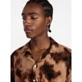 thumbnail image 4 of No Boundaries Textured Shirt with Short Sleeves, Men's XS-5XB, 4 of 5