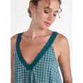 thumbnail image 5 of Joyspun Women’s V Neck Woven Sleep Chemise, Sizes XS-3X, 5 of 6