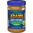 thumbnail image 2 of (3 pack) Adams Natural Crunchy Peanut Butter, 36 oz, 2 of 8