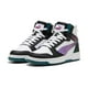 thumbnail image 3 of Tenis Puma Rebound V6 Mid Bouncy Sky UNISEX 398725-02 blanco 22, 3 of 6