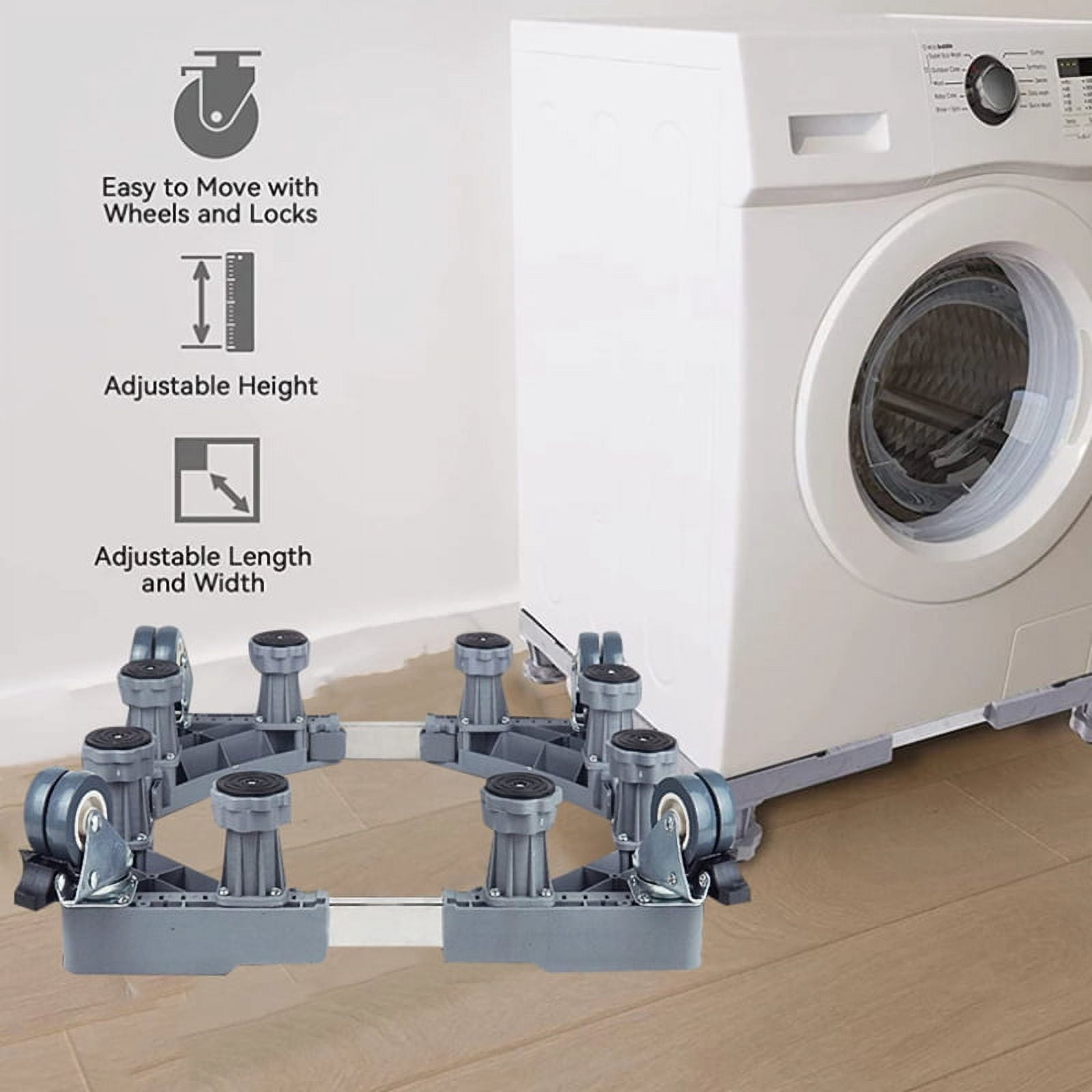 Appliance Wheel Bracket Easy Installation Washing Machine Roller
