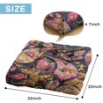 thumbnail image 6 of Paisley Meditation Cushion, Square Floor Pillow for Yoga Sitting and Relaxation 22 x 22, 6 of 7