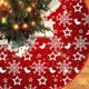 thumbnail image 5 of Uuiauoio 35-Inch Christmas Tree Skirt with Snowflake Design, Festive Red Fabric Base Cover for Holiday Parties and Home Decor, Tree Bottom Decoration for Seasonal Celebrations and Gift Displays, 5 of 6