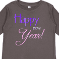 thumbnail image 4 of Inktastic Happy New Year Colorful Boys or Girls Long Sleeve Toddler T-Shirt, 4 of 5