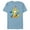Ocean Blue, variant on The Simpsons Family Donut Reach - Short Sleeve Blended T-Shirt for Adults - Customized-Ocean Blue