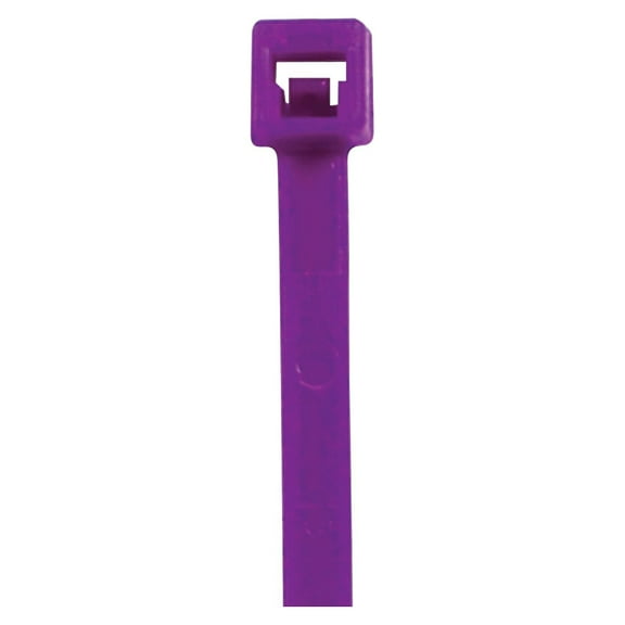 Partners Brand Colored Cable Ties,50,11",Purple,PK1000 CT115E
