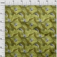 thumbnail image 3 of oneOone Cotton Silk Light Green Fabric Tropical Craft Projects Decor Fabric Printed By The Yard 42 Inch Wide, 3 of 5