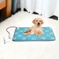 thumbnail image 1 of karymi Plug In Pet Electric Blanket, Foot Print Dog Pad, Unfavourable Gnash Pet Heating Pad,, Dog And Puppy Automatic Constant Temperature Heating Pad Up to 45% off, 1 of 7