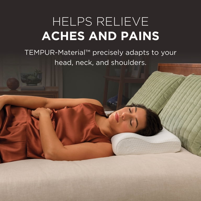 TEMPUR® PILLOW EXCLUSIVE Mサイズ Tempur-Pedic Ergonomic Memory Foam Cervical Pillow, Large Profile