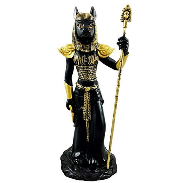 Ancient Egyptian Theme Feline Goddess Bastet Ubasti Cat Human Form