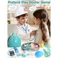 thumbnail image 5 of Doctor Kit for Kids Realistic, 36PCS Kids Doctor Kit Wooden, Doctor Pretend Playset, 5 of 10